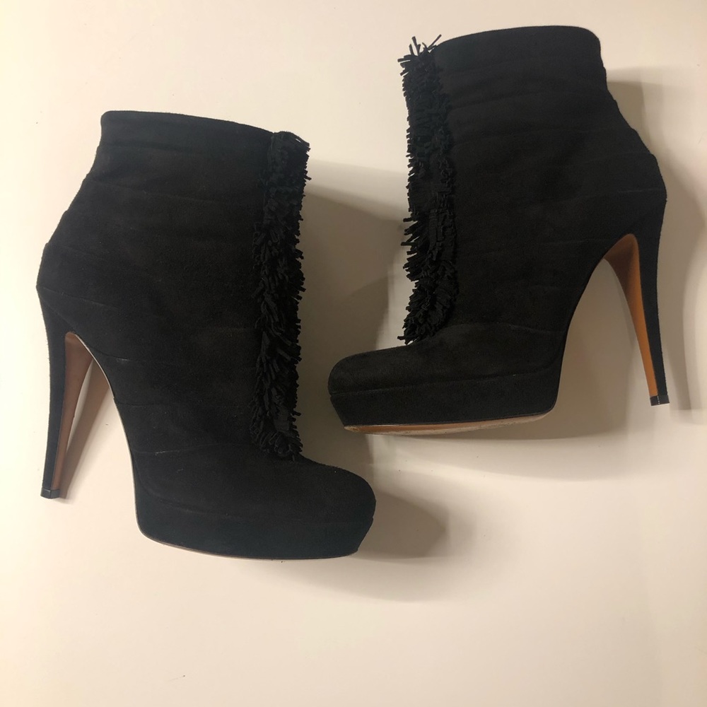 Gucci Youma Fringe Stiletto Boots - Picture 1 of 8